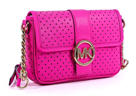 michael kors neon hand bag